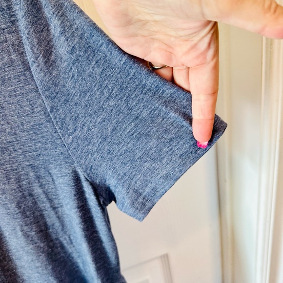 🎉HOST PICK🎉Summer Dress Short Sleeved Maxi with Side Slit-Large - fits Medium - Picture 6 of 8